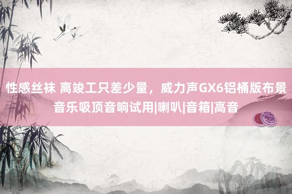 性感丝袜 离竣工只差少量，威力声GX6铝桶版布景音乐吸顶音响试用|喇叭|音箱|高音